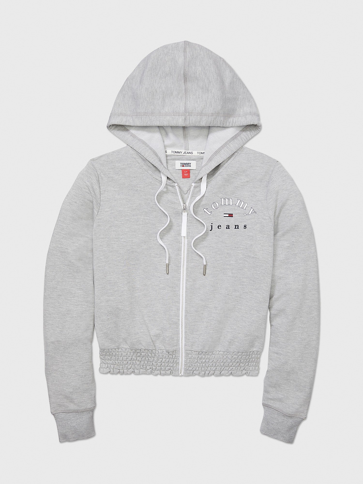 Tommy Hilfiger Women Hoodies + Sweatshirts Stone Grey Heather- Oshoplin