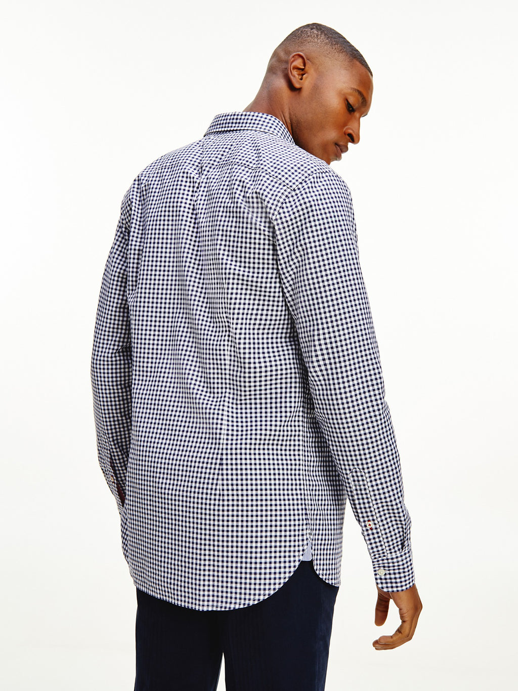 Tommy Hilfiger Slim Fit Organic Cotton Gingham Shirt - Men