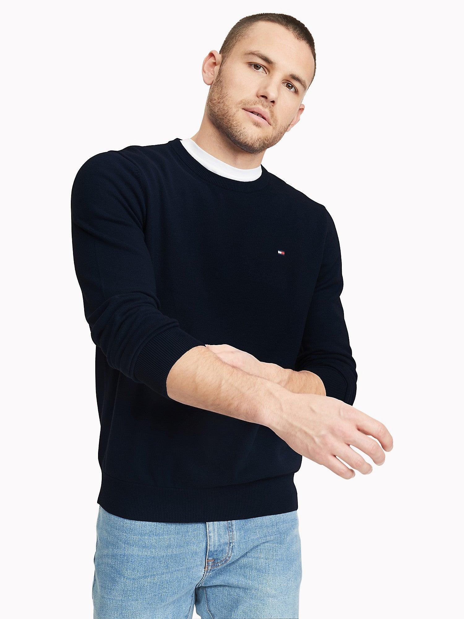 Tommy Hilfiger Men Pullovers Desert Sky- Oshoplin
