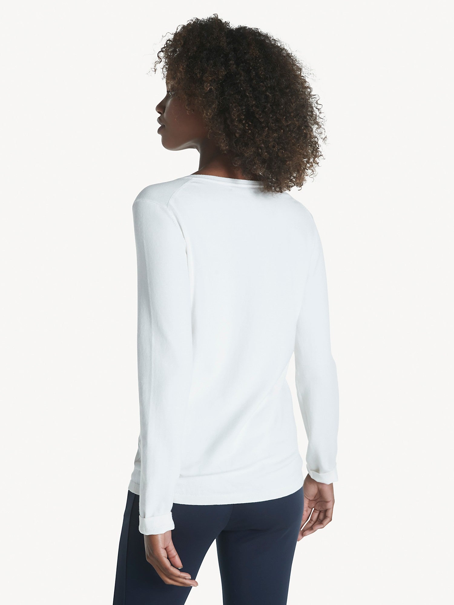 Tommy Hilfiger Essential Solid V-Neck Sweater - Women