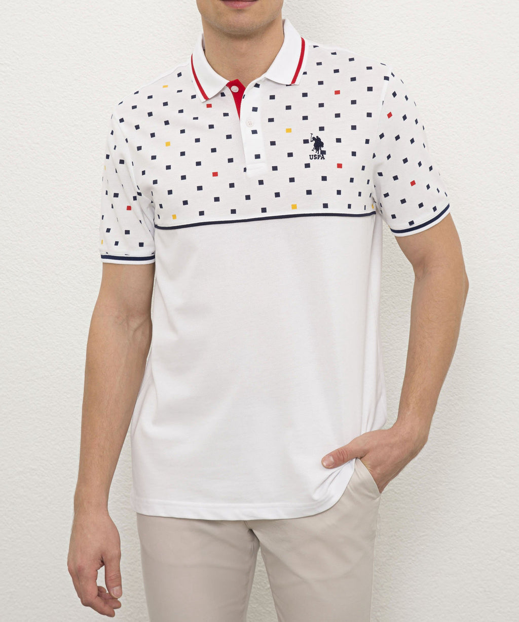 US Polo Assn. Men Polo Shirts White - Oshoplin