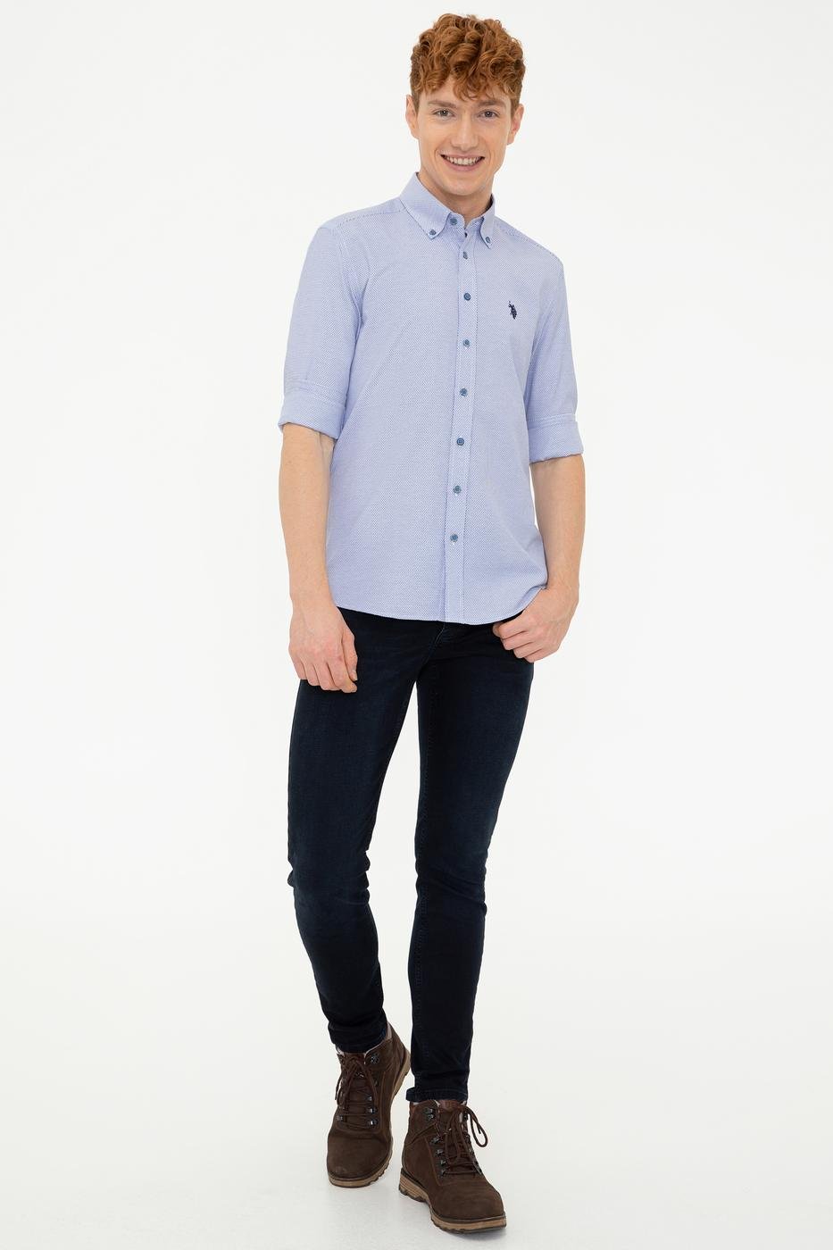 US Polo Assn. Patch Logo Shirt - Men