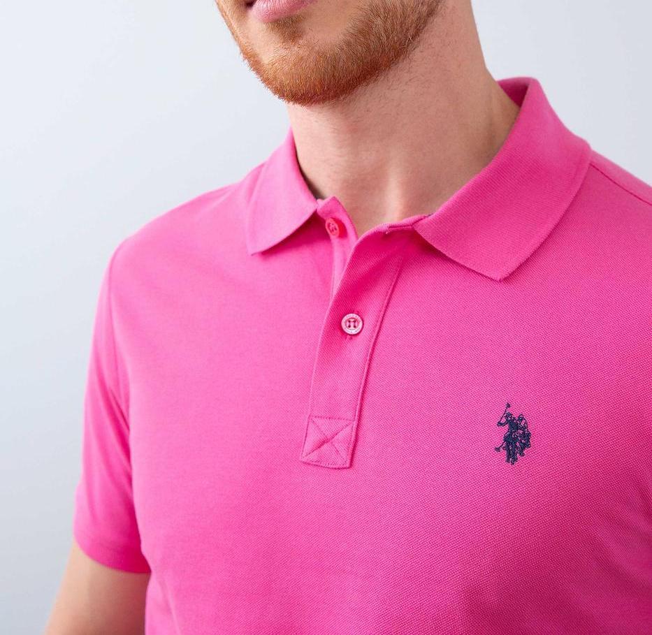US Polo Assn. Pique Small Logo Polo Shirt - Men