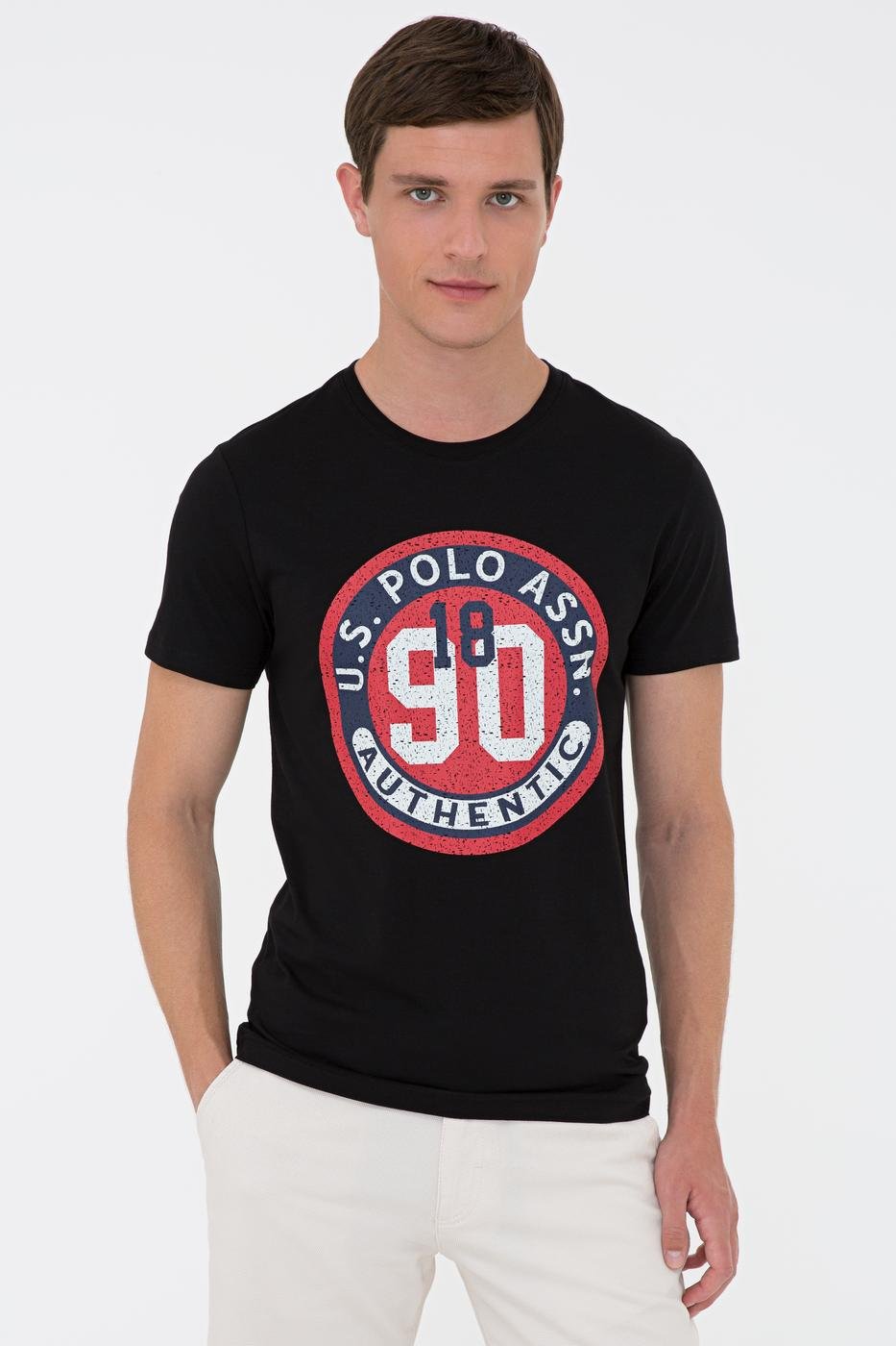 US Polo Assn. Men T-Shirts Black- Oshoplin