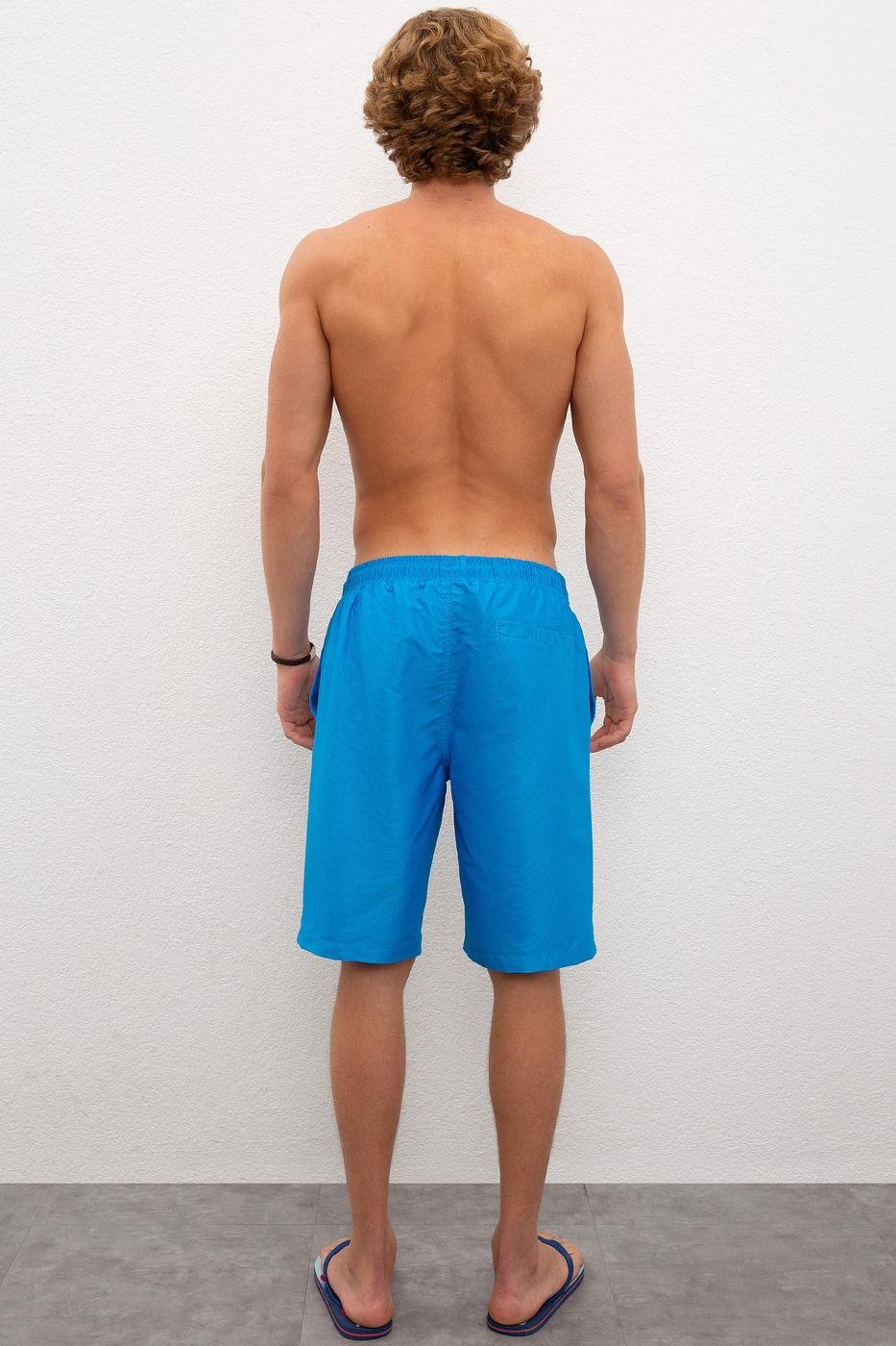 US Polo Assn. Long Swim Short USPA Logo - Men