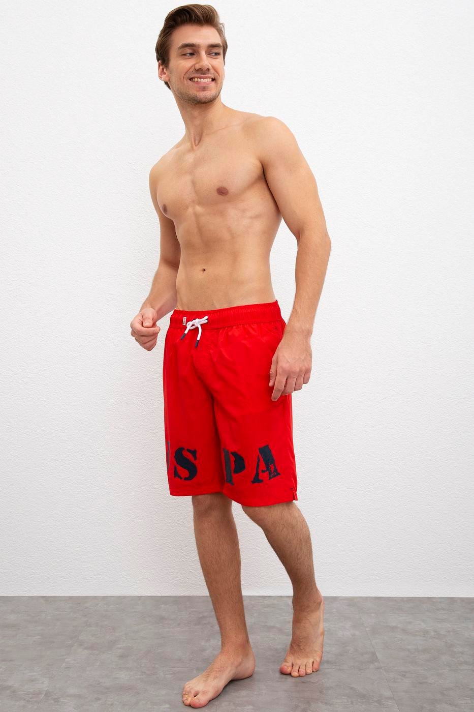 US Polo Assn. Men Swimwear Red- Oshoplin