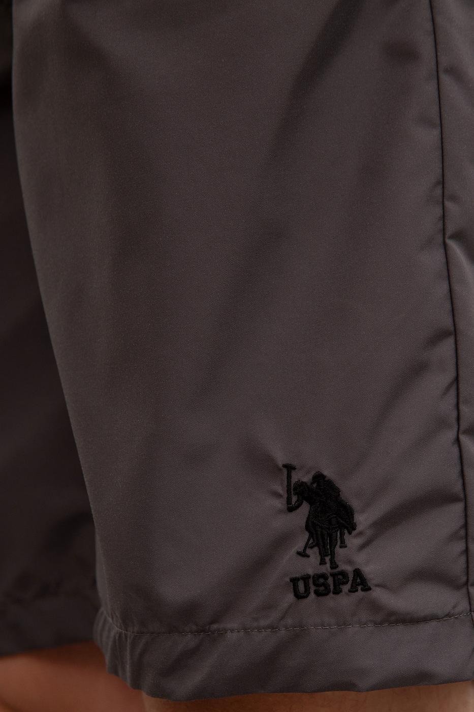 US Polo Assn. Long Swim Short USPA Logo - Men