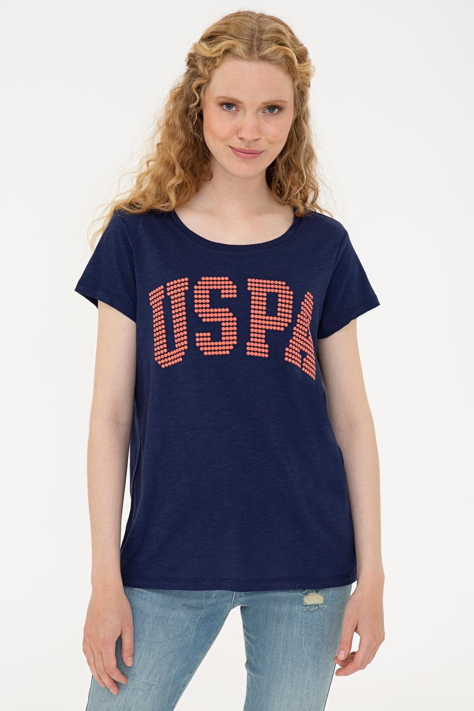 US Polo Assn. Women T-Shirts Navy- Oshoplin
