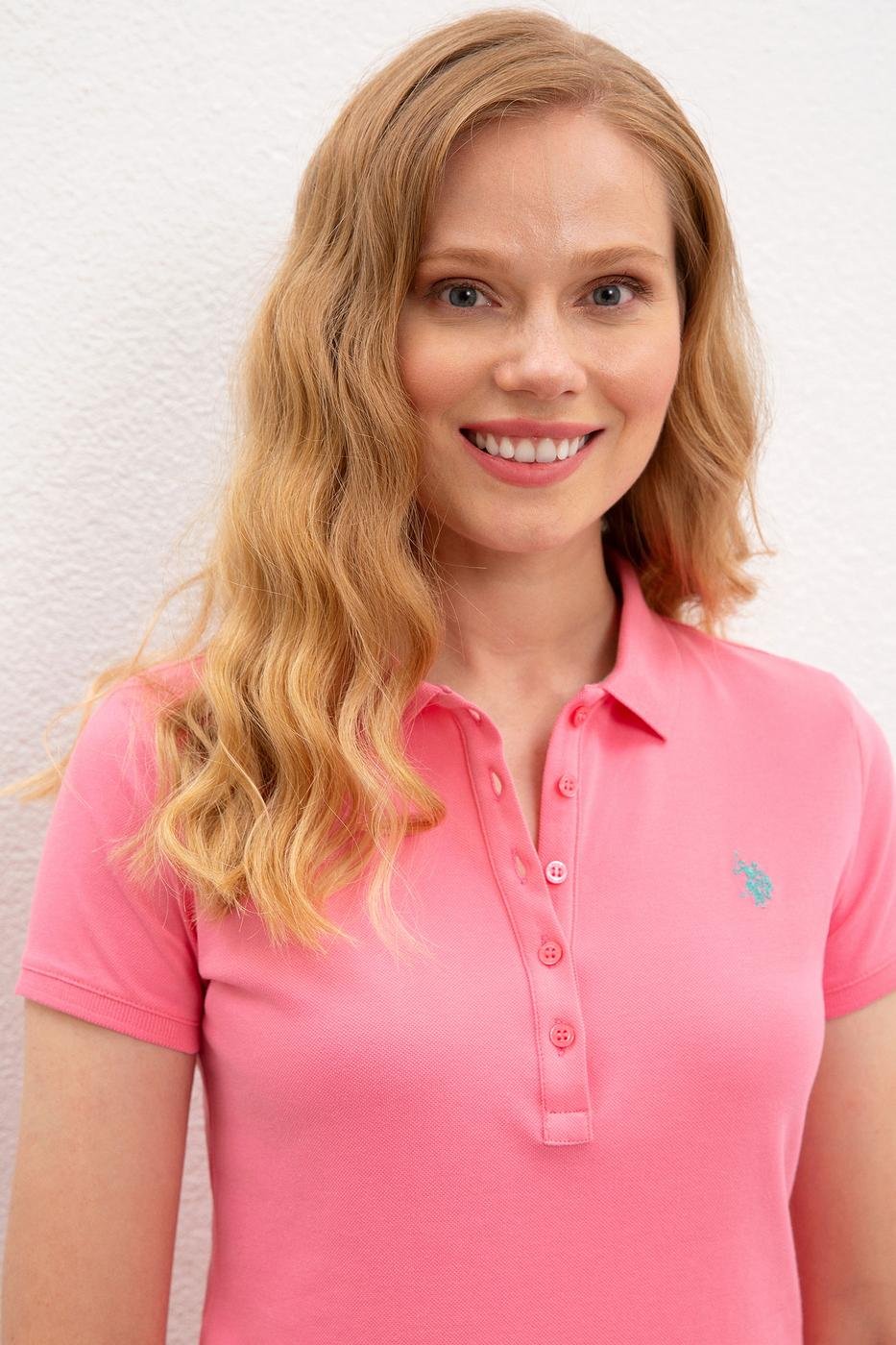 US Polo Assn. Basic Polo Shirt USPA Patch - Women