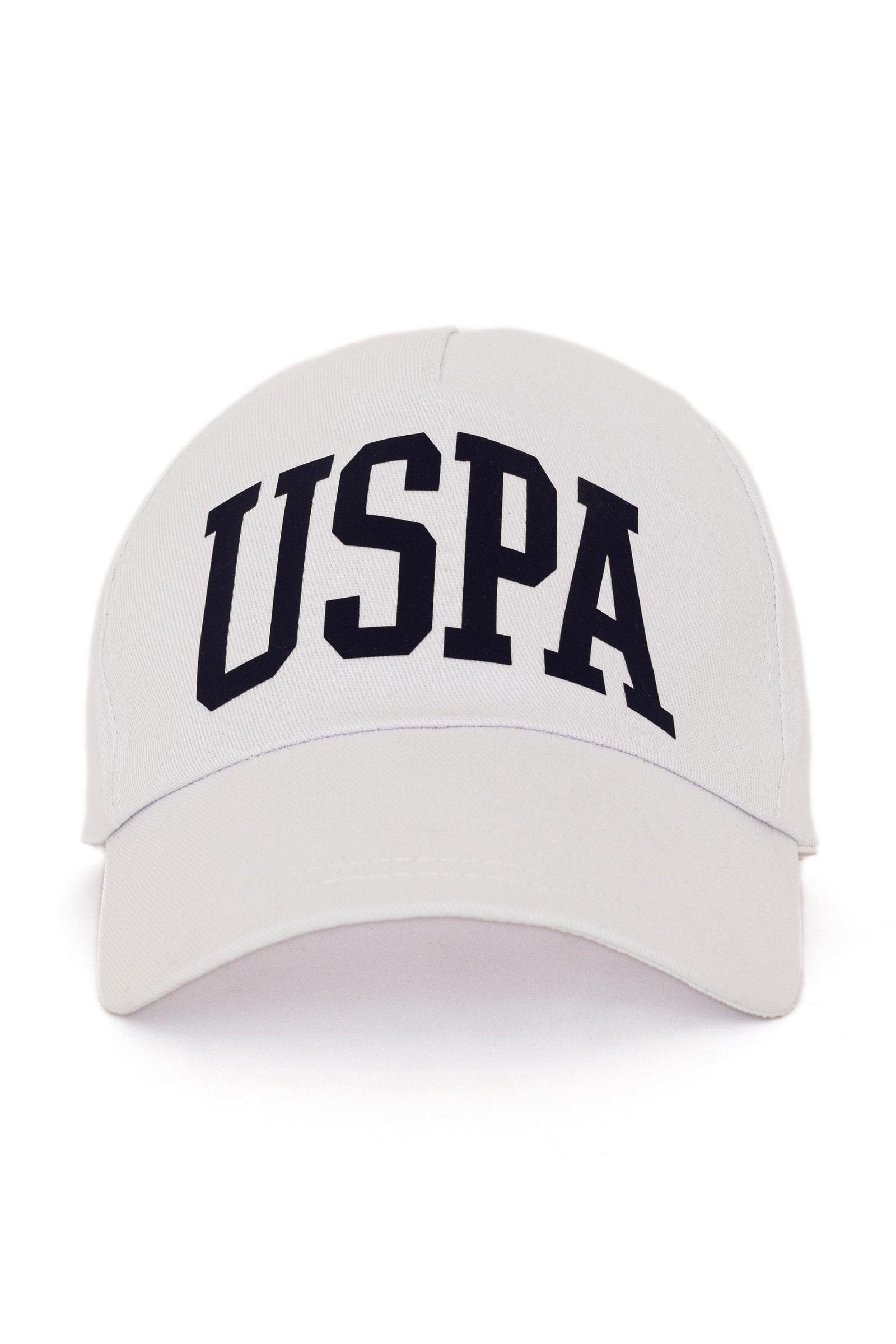 US Polo Assn. Men Gloves + Hats + Scarves White- Oshoplin