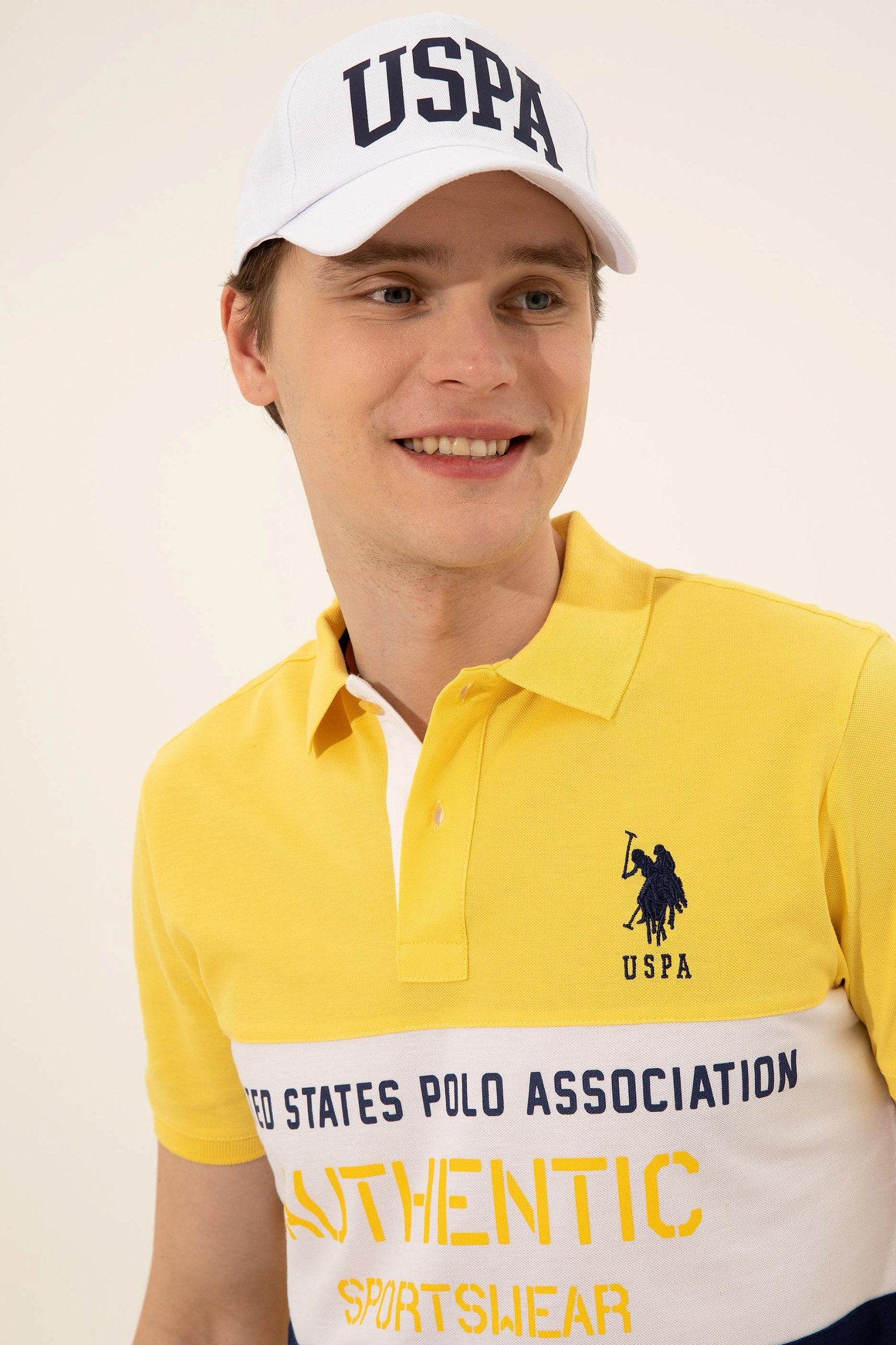 Us polo yellow clearance cap