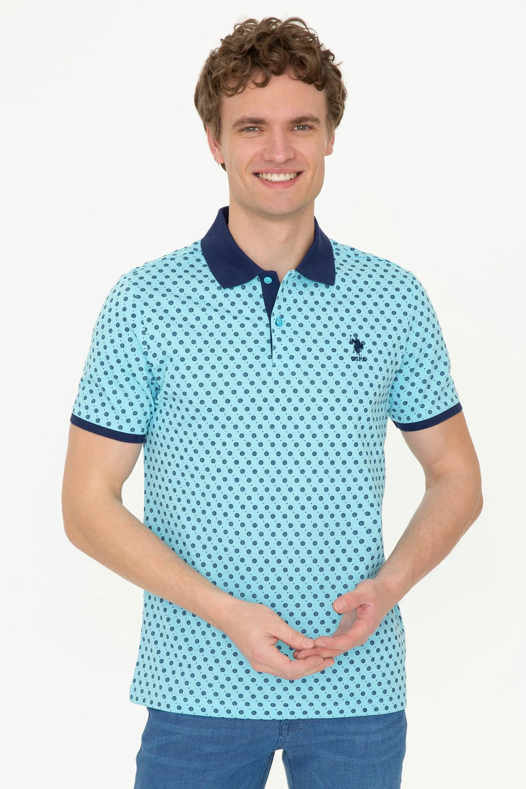 US Polo Assn. Polo Neck T-Shirt - Men