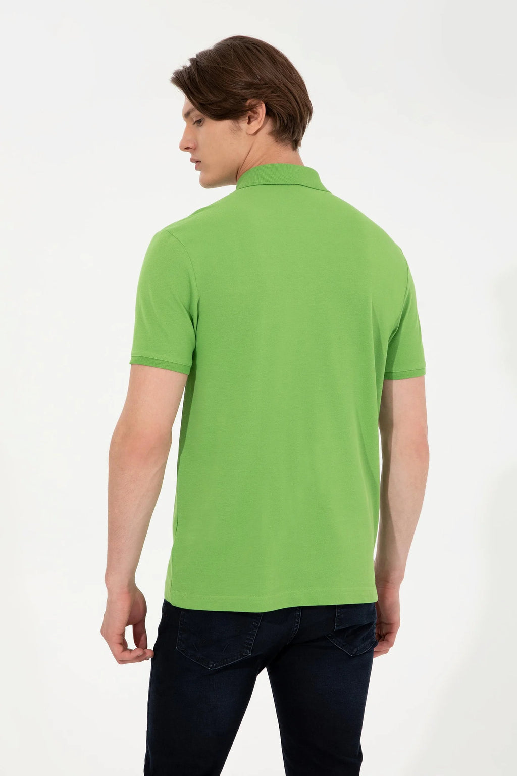 US Polo Assn. USPA Logo Polo Neck T-Shirt Basic - Men