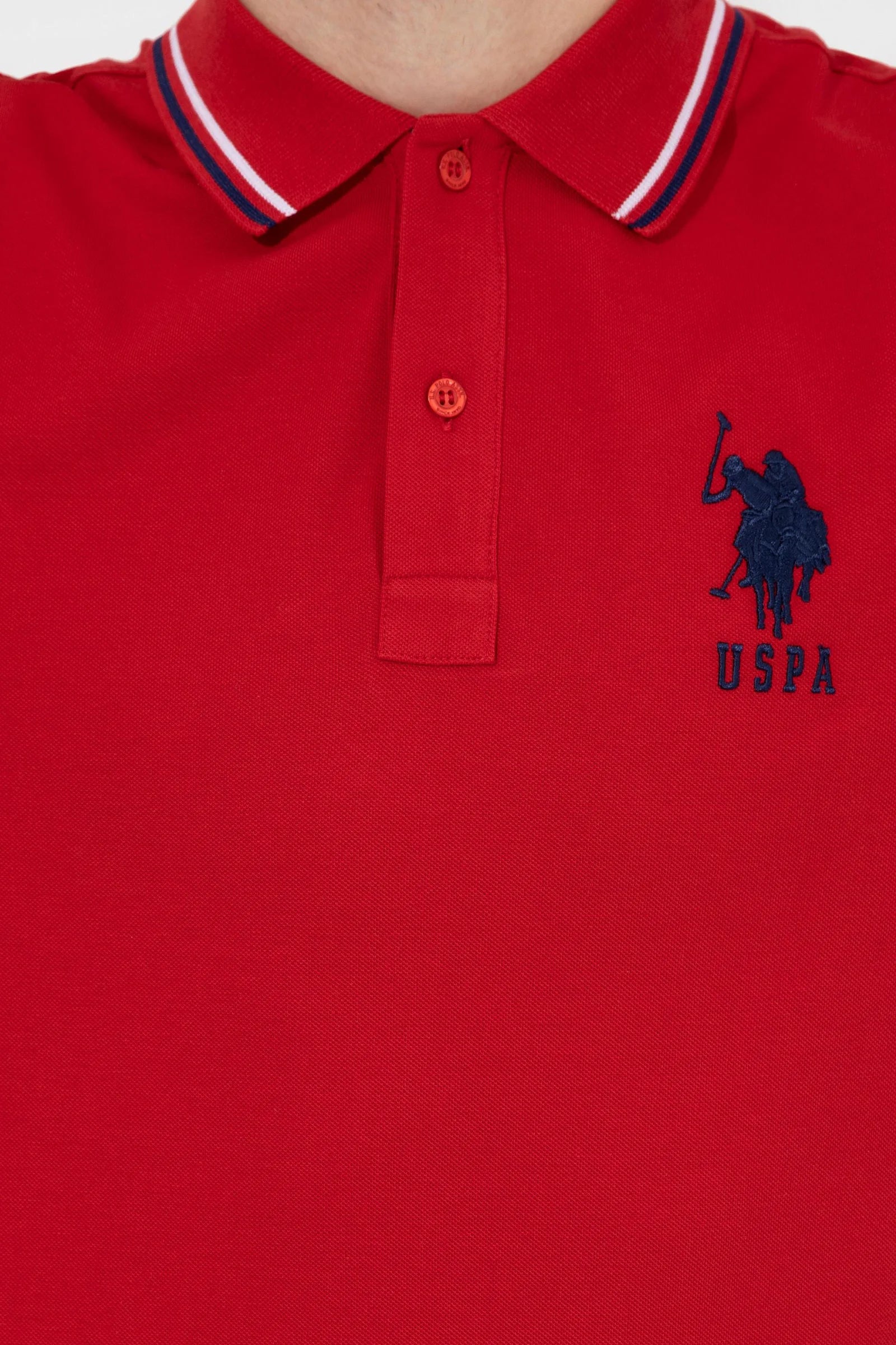 US Polo Assn. Large Logo Polo Neck T-Shirt - Men