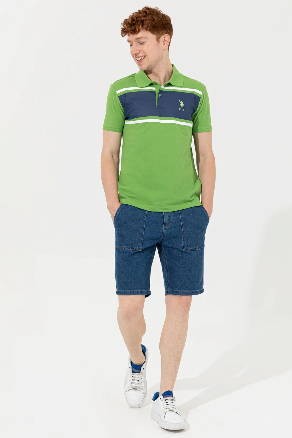 US Polo Assn. Polo Neck T-Shirt - Men