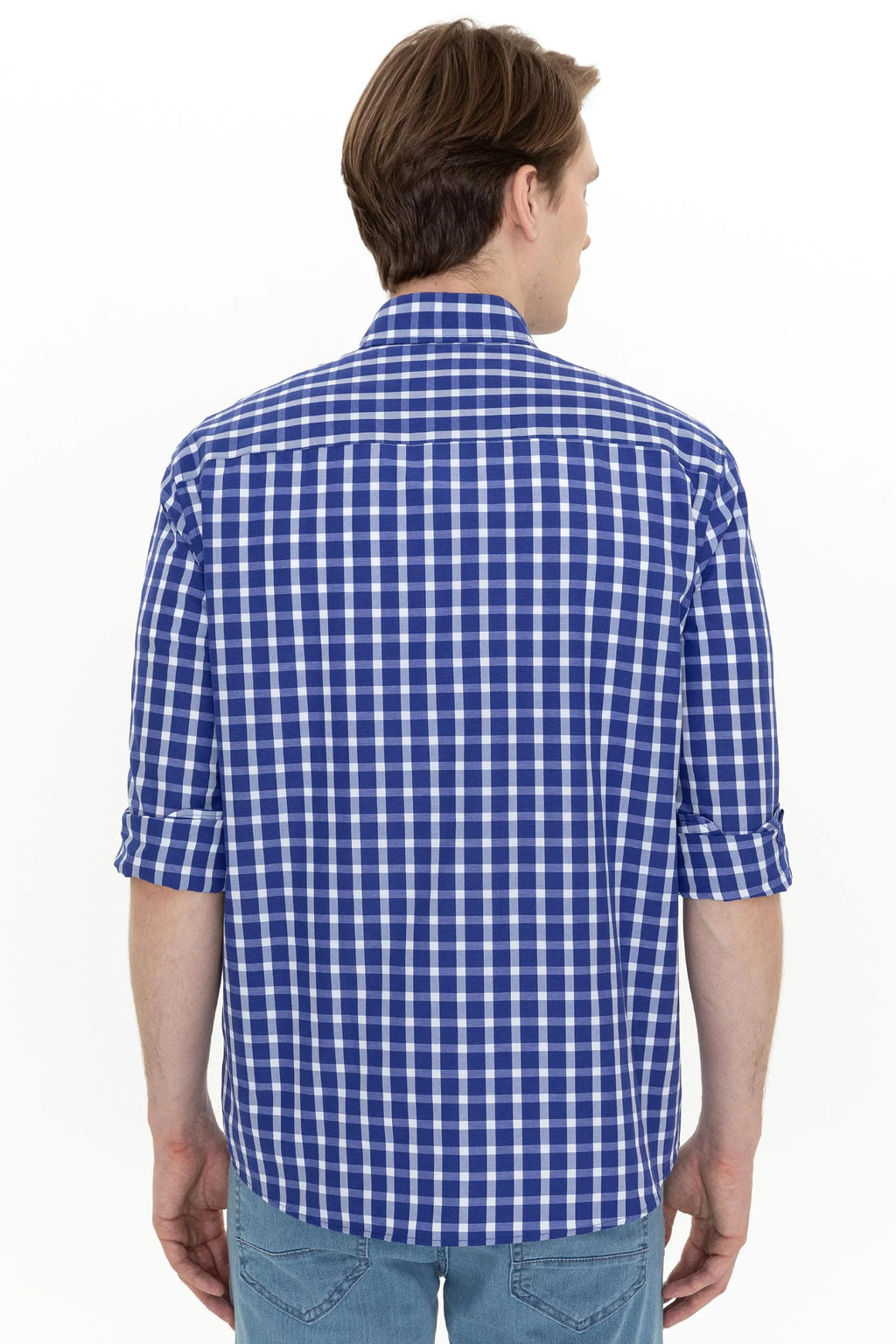 US Polo Assn. Basic Caro Shirt Long Sleeve - Men