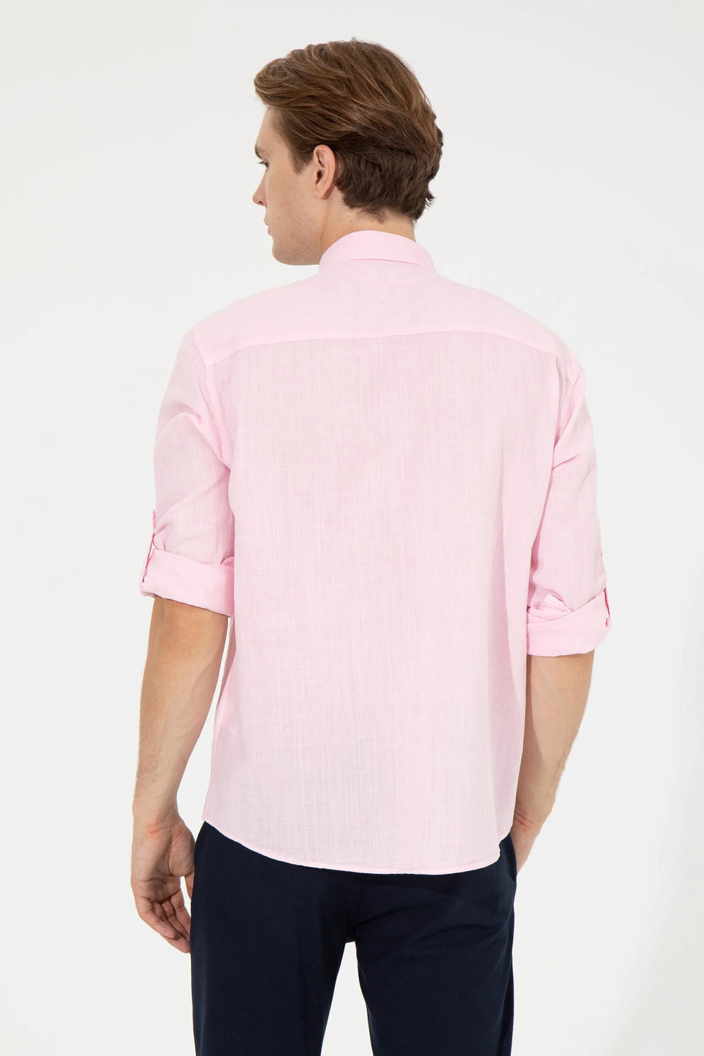 US Polo Assn. Long Sleeve Double Pocket Shirt - Men