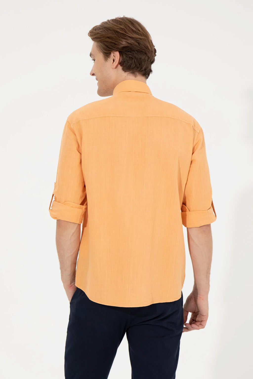 US Polo Assn. Long Sleeve Double Pocket Shirt - Men