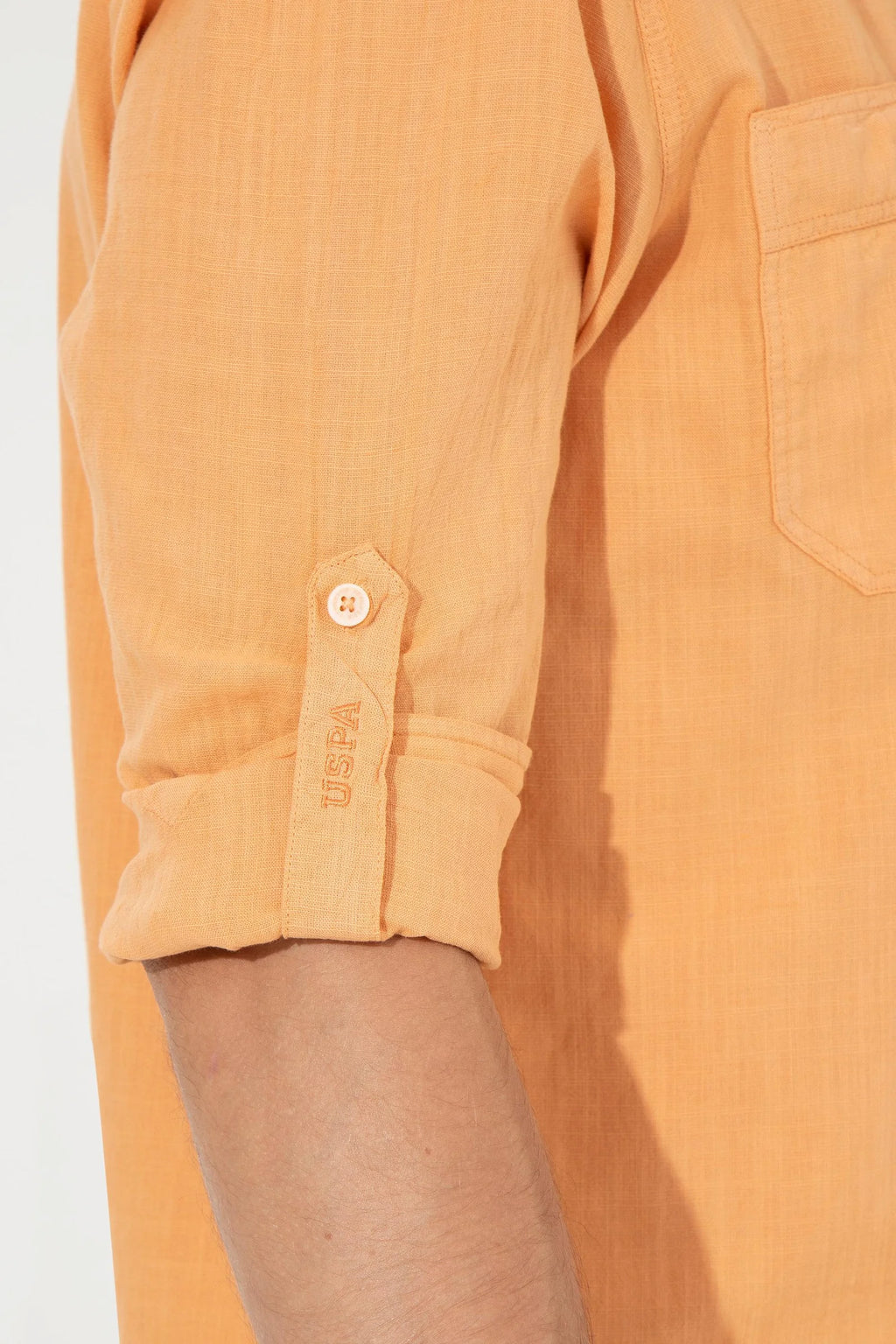 US Polo Assn. Long Sleeve Double Pocket Shirt - Men