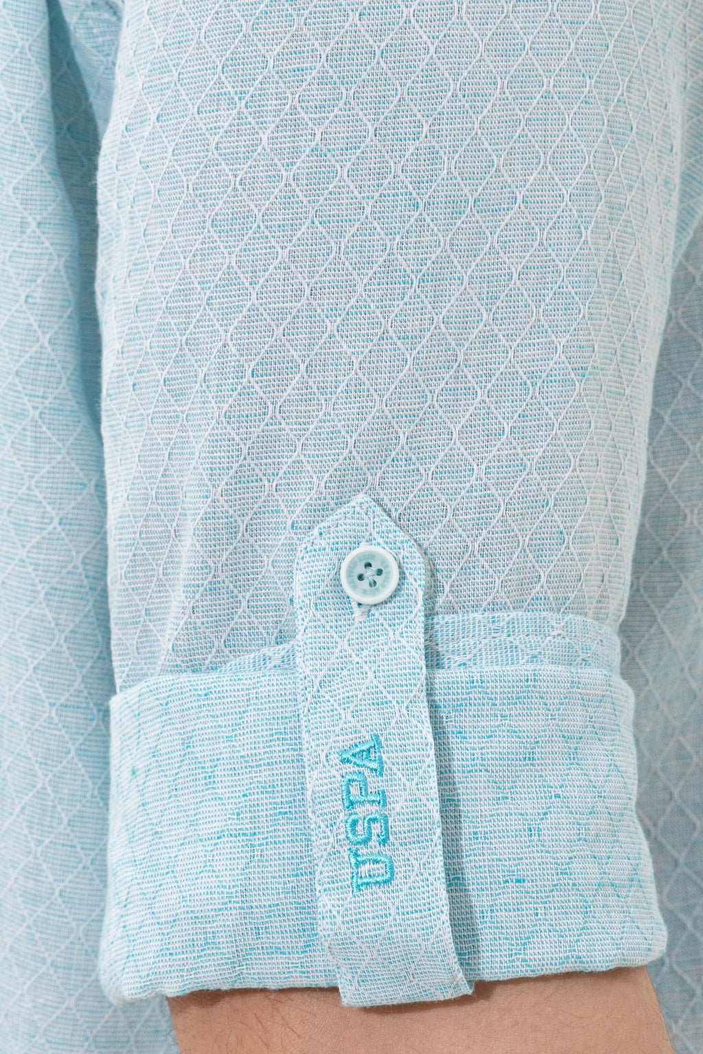 US Polo Assn. Regular Shirt Long Sleeve With A Single Pocket - Men