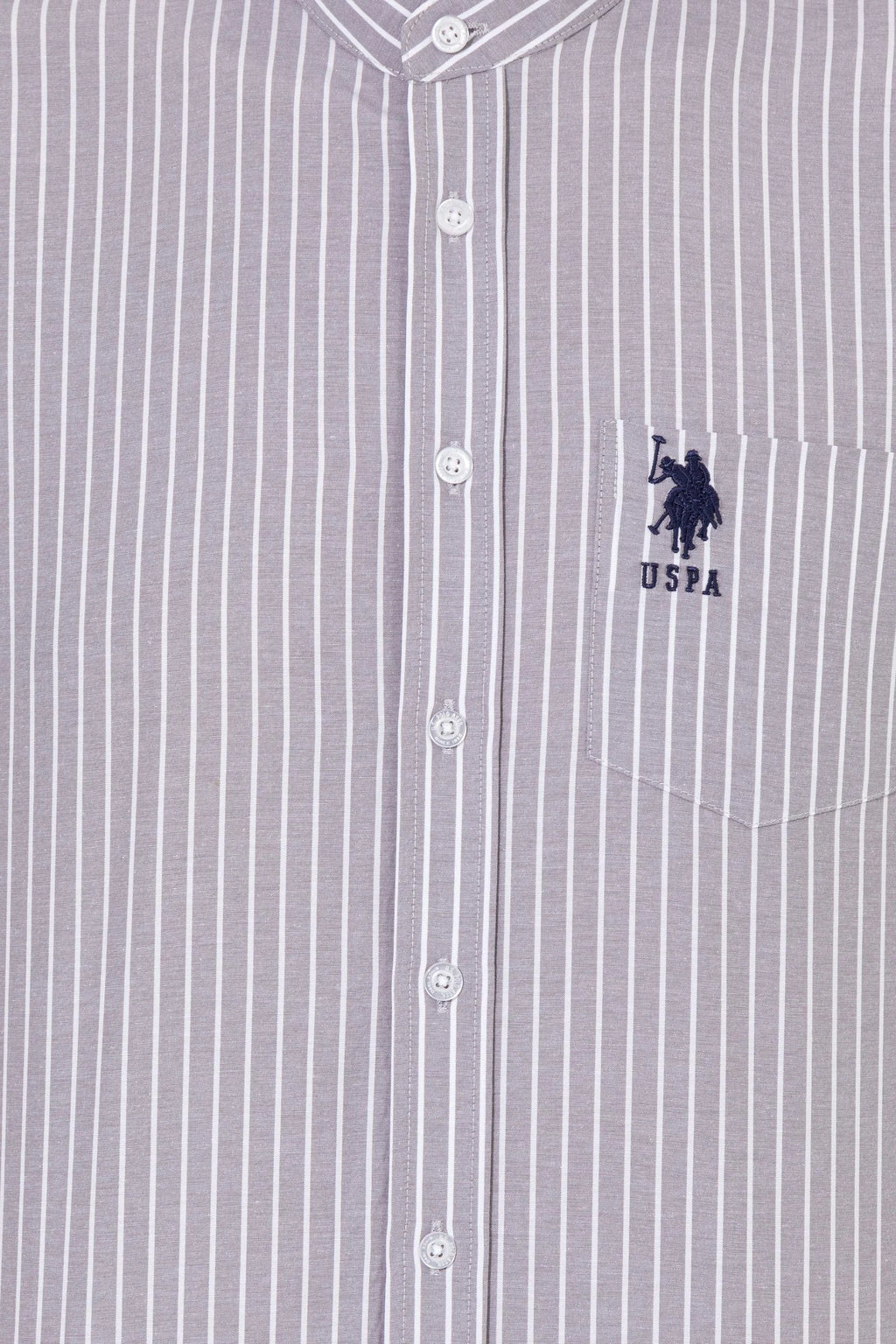 US Polo Assn. Strips Regular Shirt Long Sleeve With A Single Pocket - Men