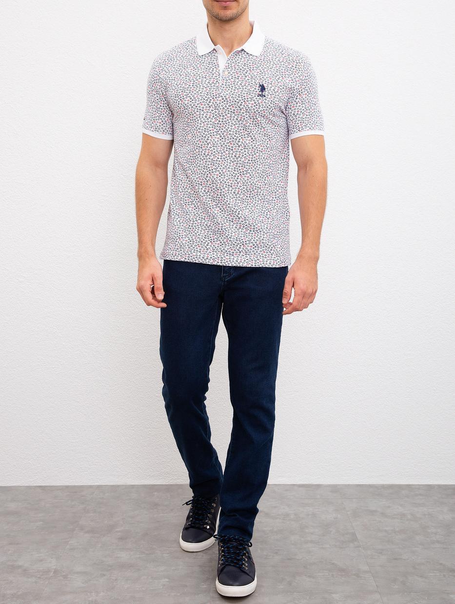 US Polo Assn. Men Polo Shirts White - Oshoplin