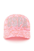 US Polo Assn. Women Gloves + Hats + Scarves Pink- Oshoplin