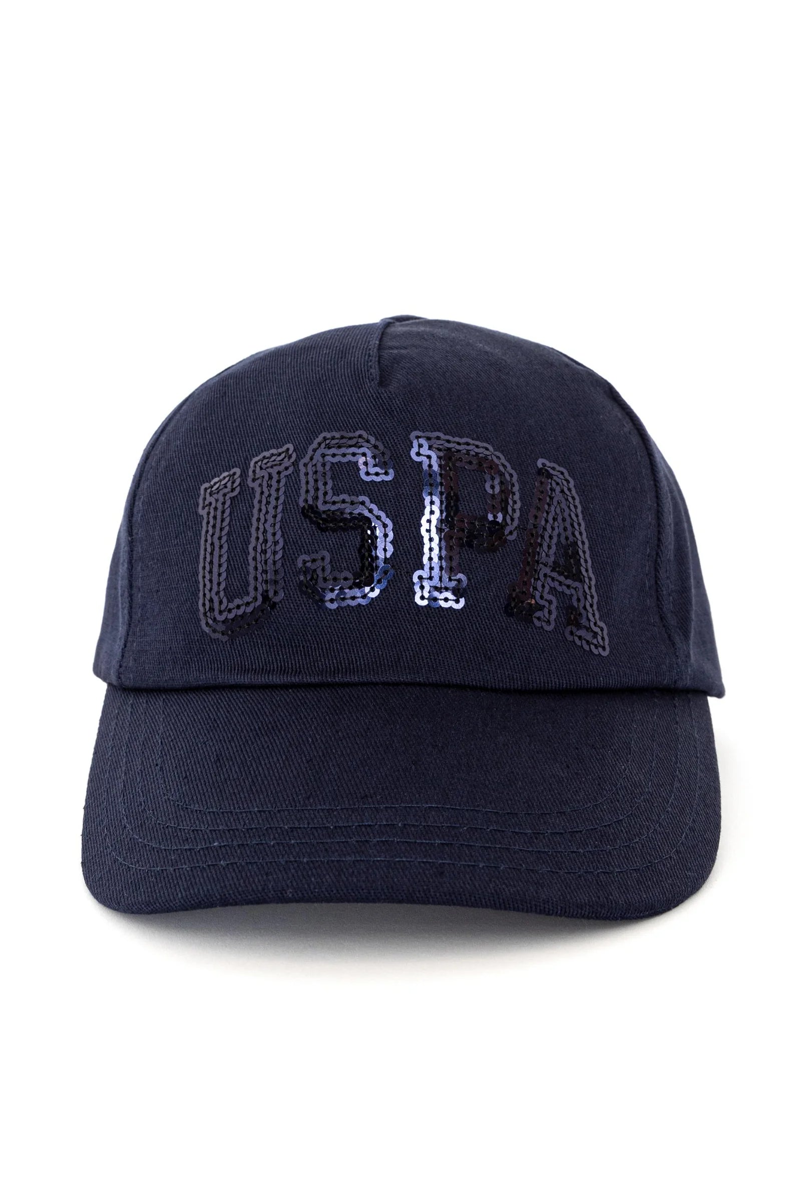 US Polo Assn. Women Gloves + Hats + Scarves Navy- Oshoplin