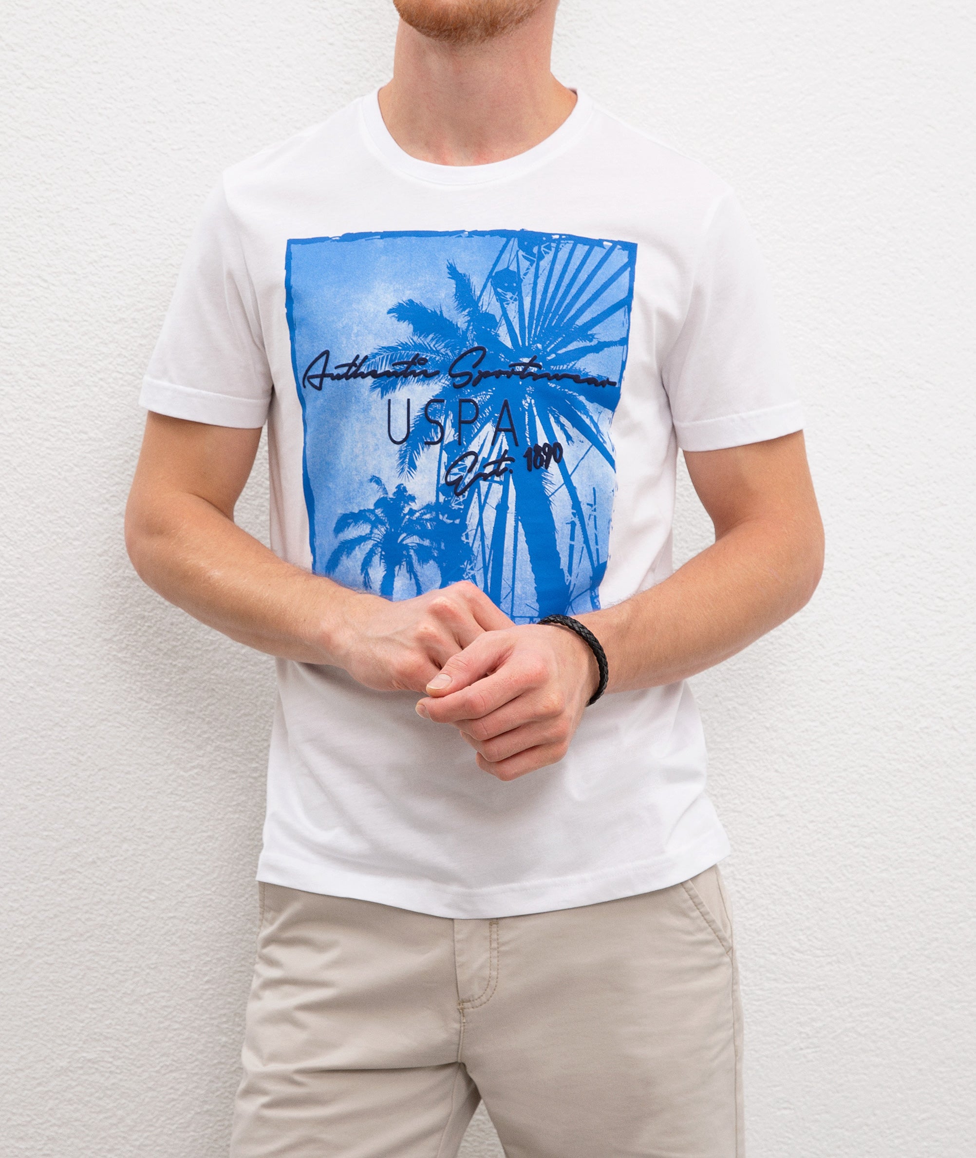 US Polo Assn. Printed Pattern USPA T-Shirt - Men