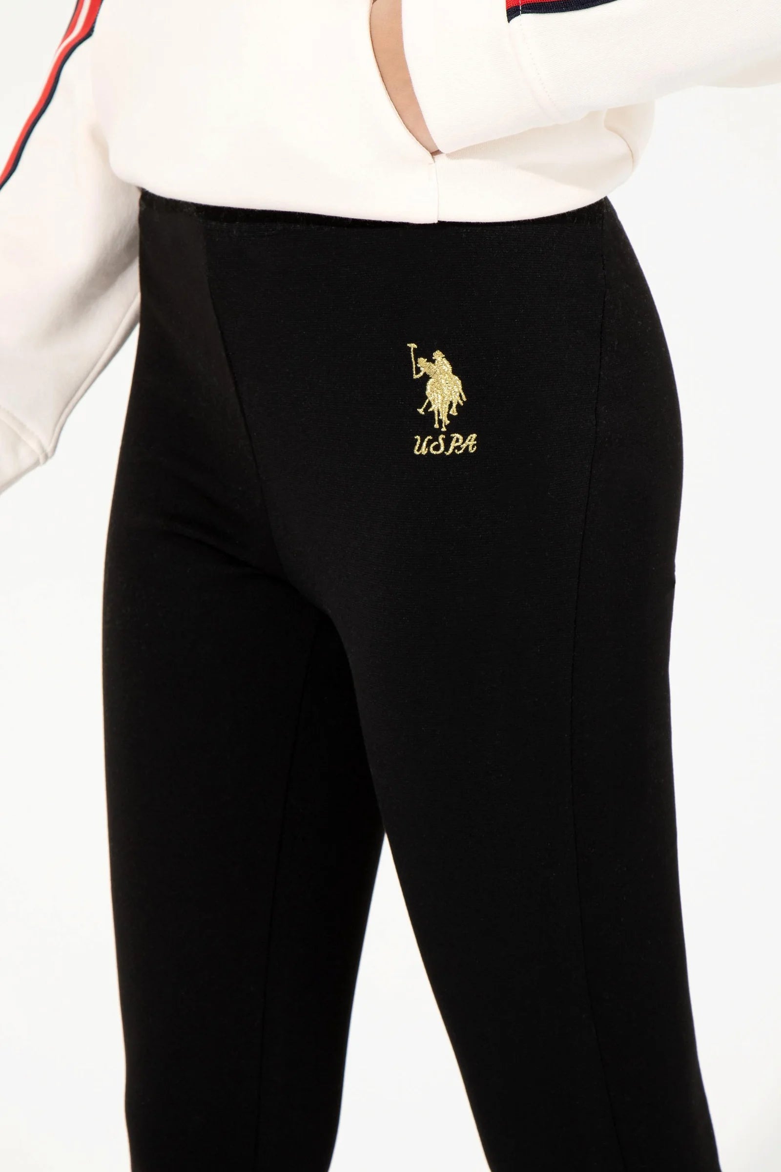 US Polo Assn. Tight Fit Legging with USPA Logo - Women