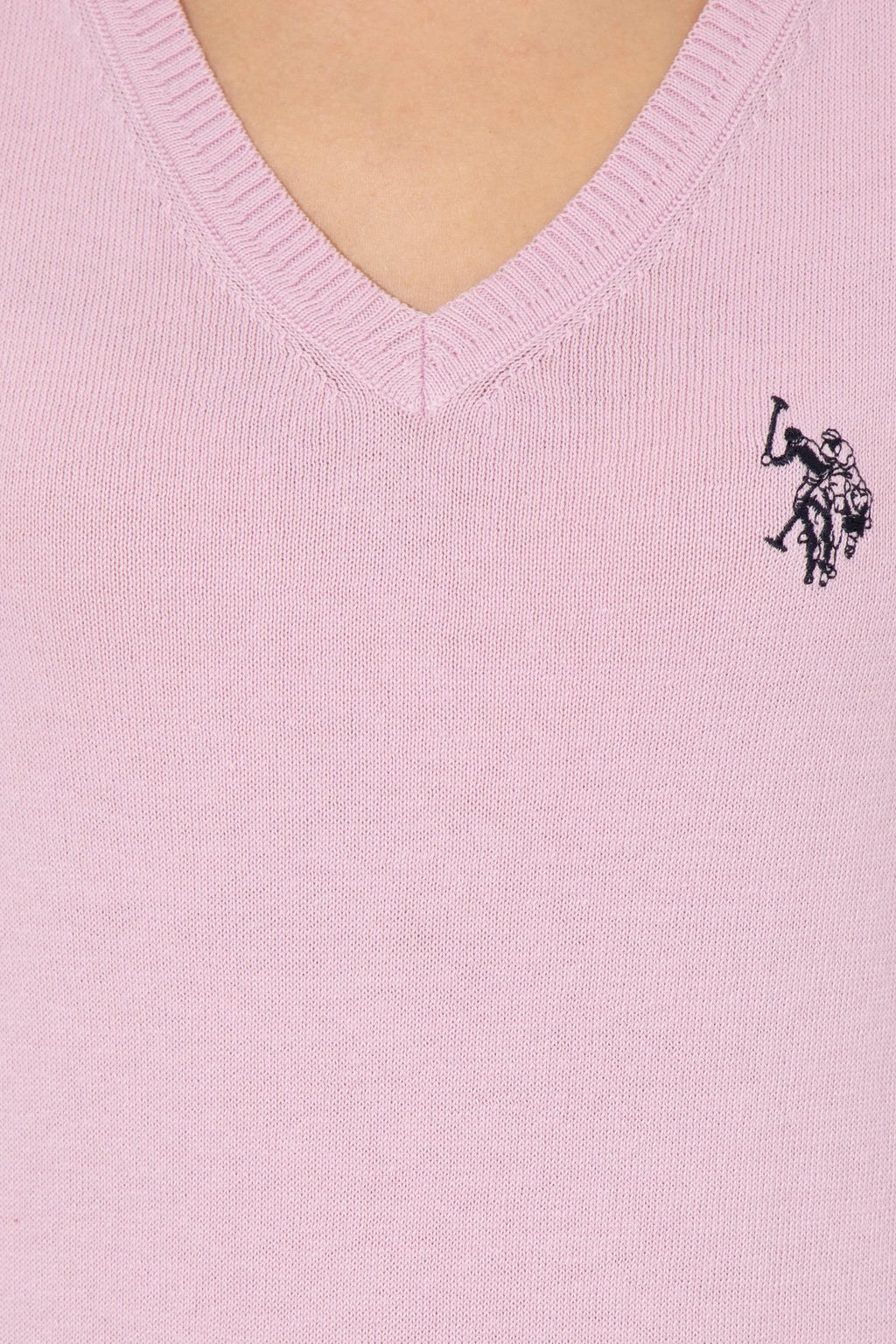 US Polo Assn. Slim Fit Pullover with Logo - Women