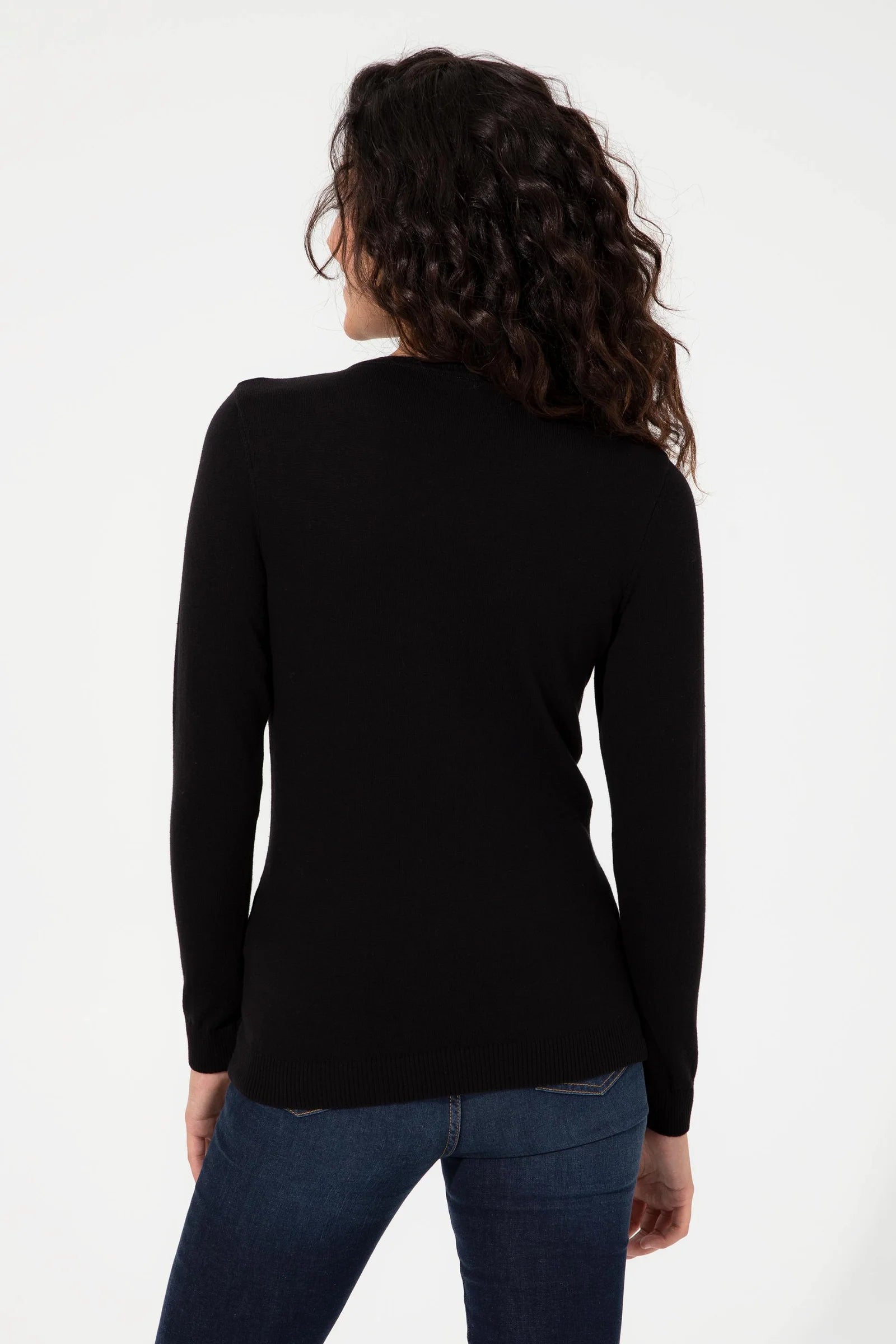 US Polo Assn. Slim Fit Pullover with Logo - Women