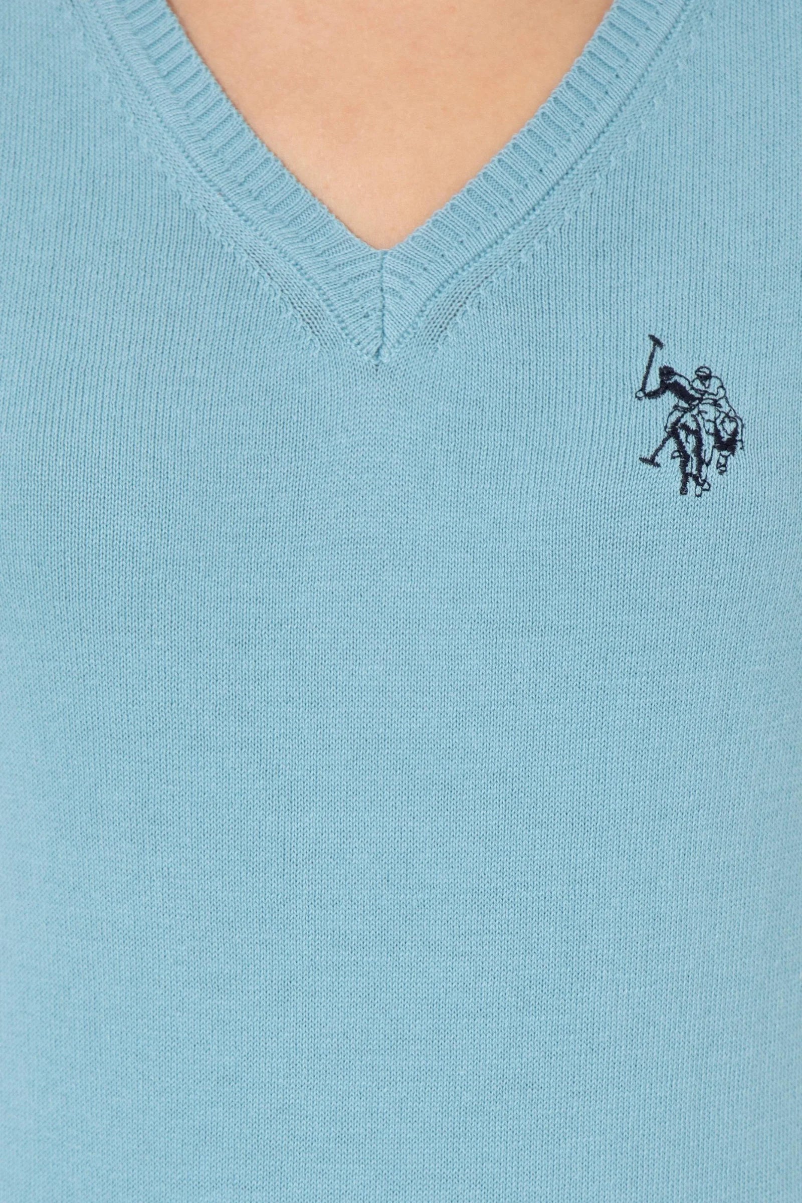 US Polo Assn. Slim Fit Pullover with Logo - Women