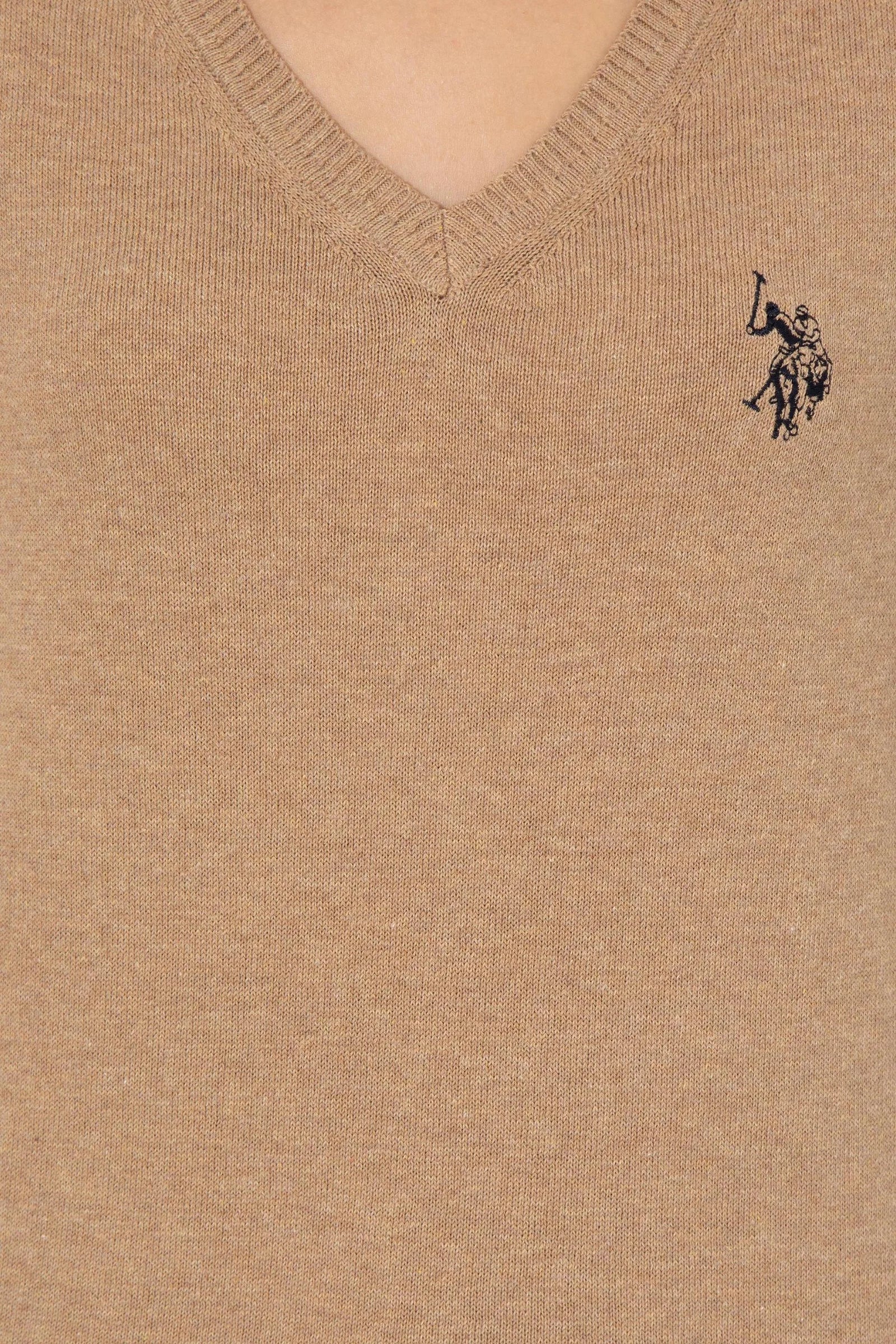 US Polo Assn. Slim Fit Pullover with Logo - Women