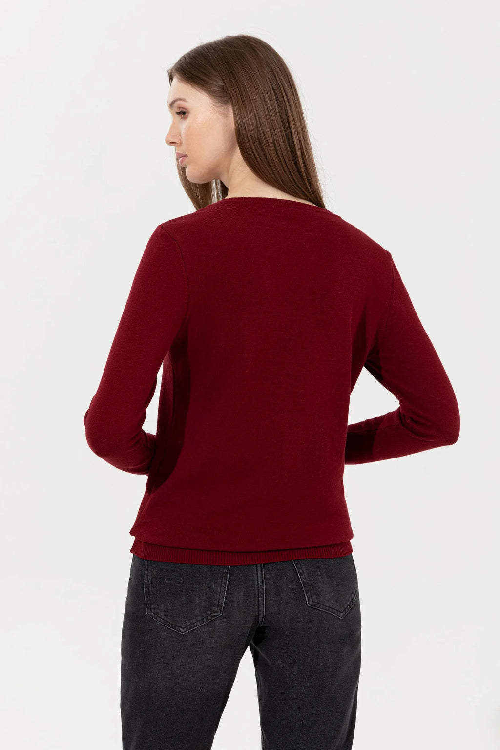 US Polo Assn. Slim Fit Pullover with Logo - Women