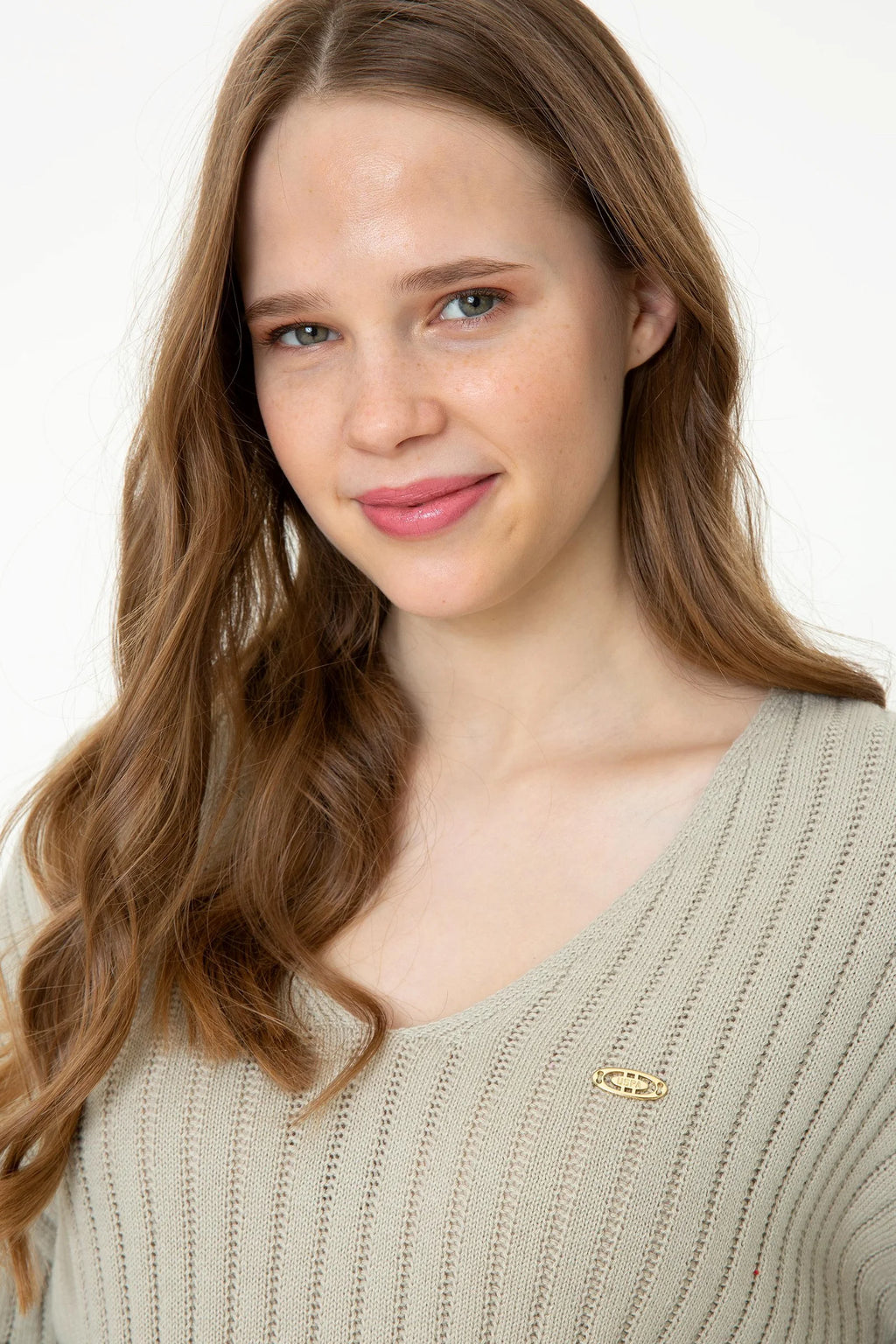 US Polo Assn. Comfort Pullover with USPA Metal Logo - Women