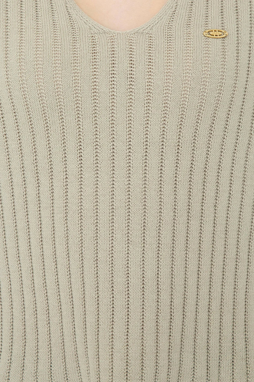 US Polo Assn. Comfort Pullover with USPA Metal Logo - Women