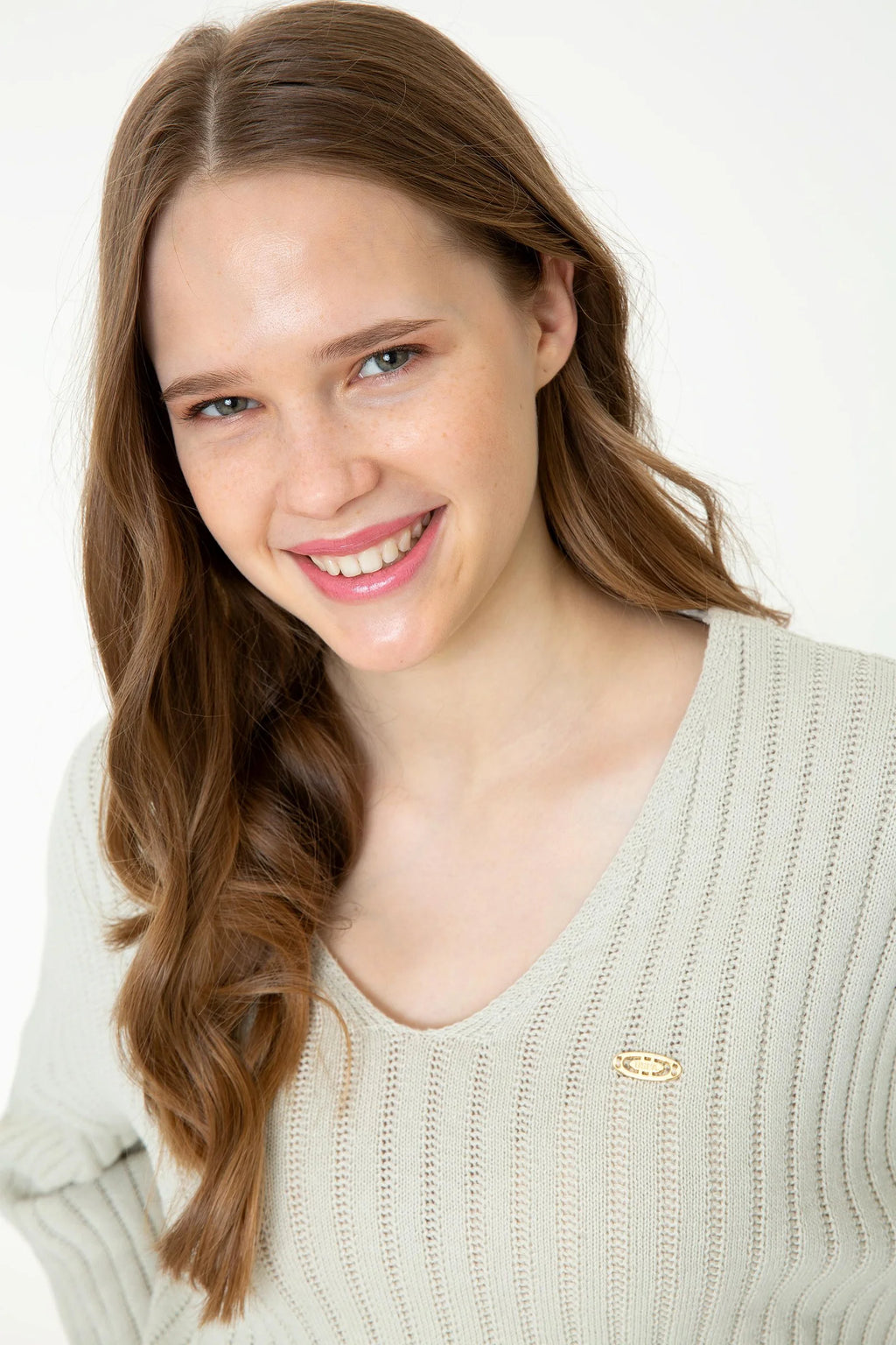 US Polo Assn. Comfort Pullover with USPA Metal Logo - Women