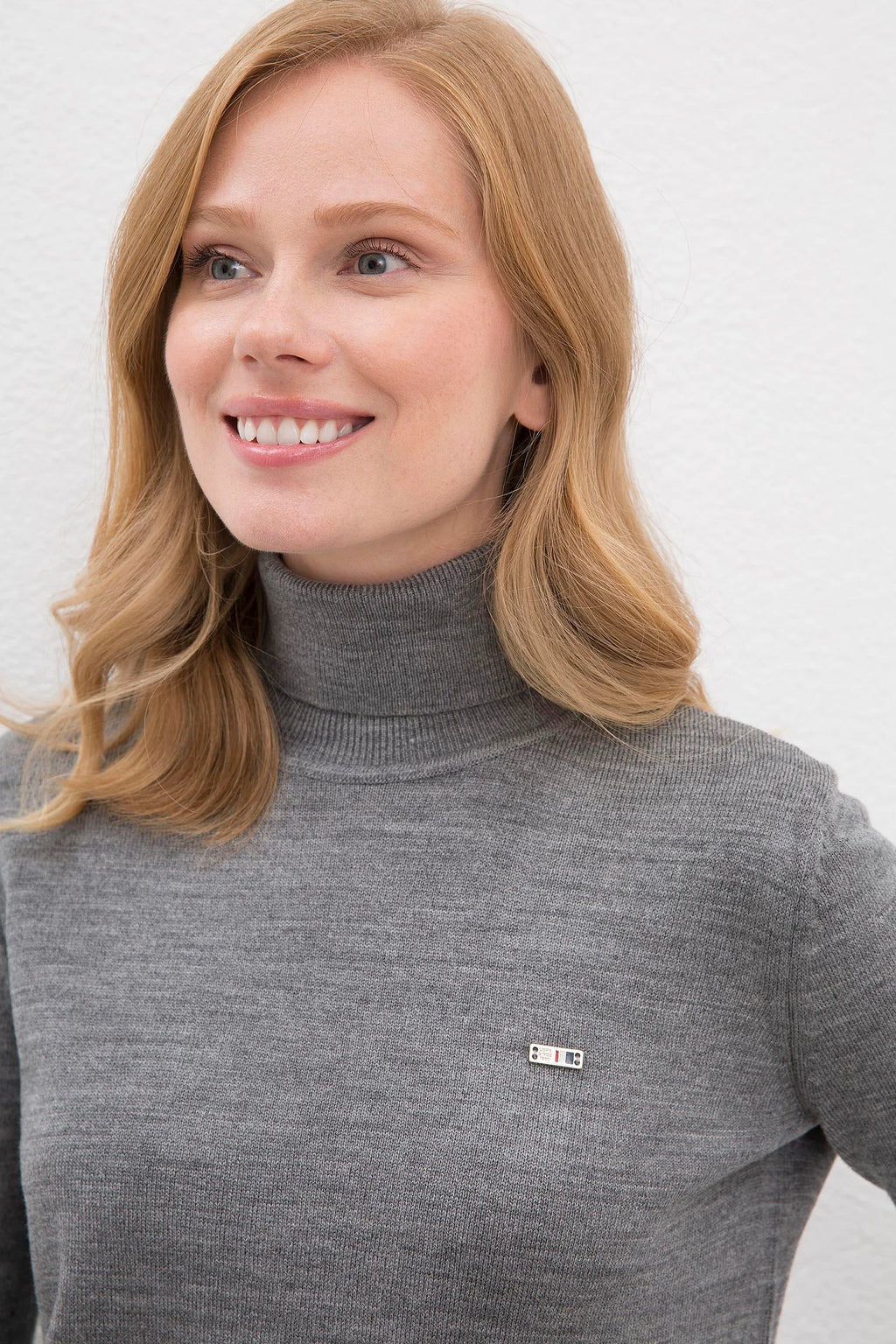 US Polo Assn. Regular Straight Sweatshirt with USPA Metal Logo - Women