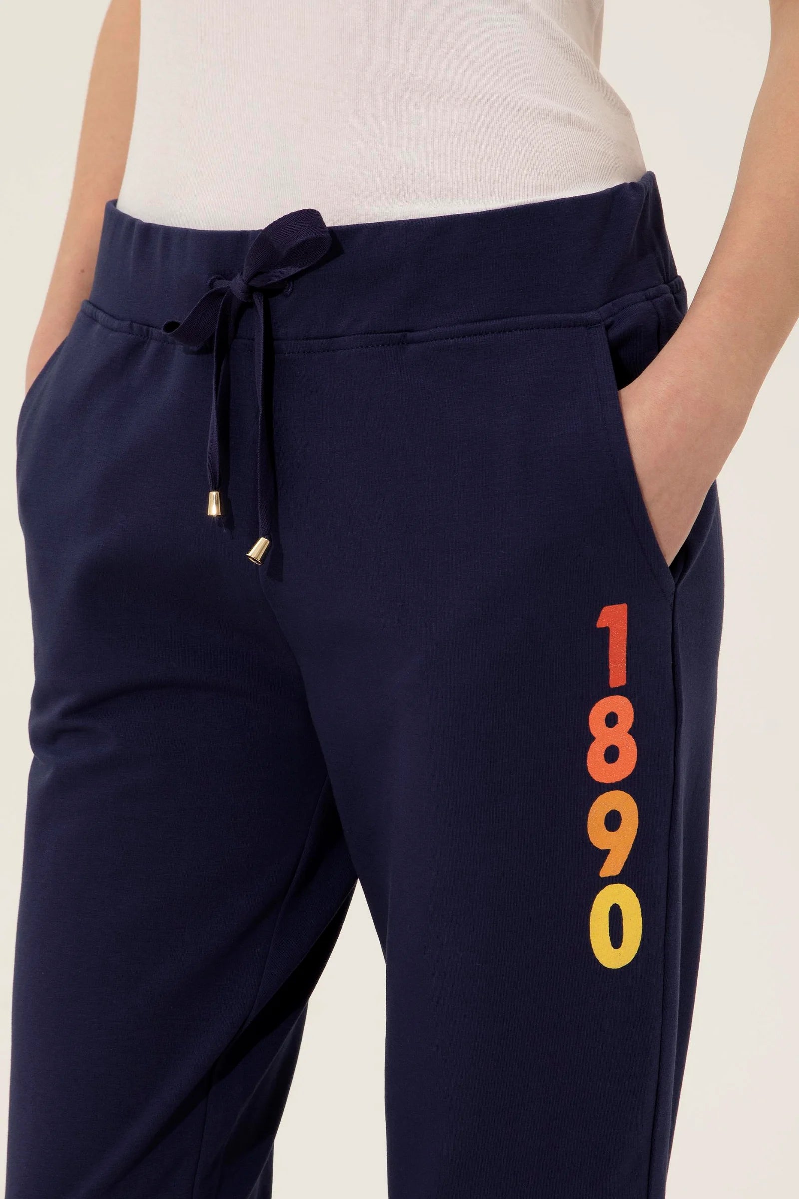 US Polo Assn. Standard Sweatpant with 1890 Logo - Women