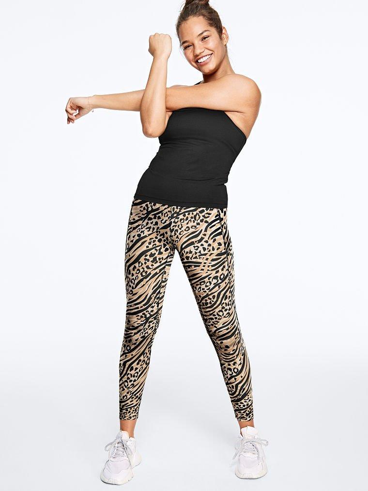 Victoria's Secret Women Leggings Leopard Zebra- Oshoplin